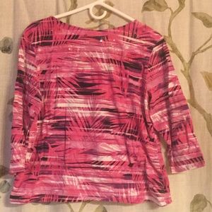 Pink Sequin Blouse